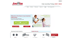 Desktop Screenshot of joomba.com.au